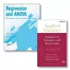 Regression and ANOVA: An Integrated Approach Using SAS Software + Applied Statistics: Analysis of Variance and Regression, Third Edition Set cover