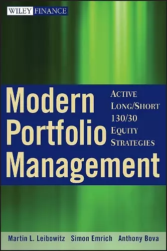 Modern Portfolio Management cover