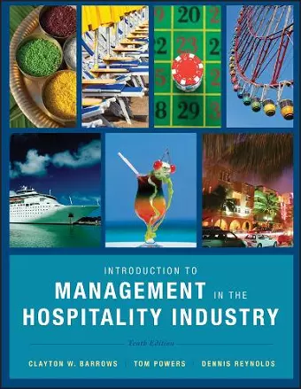 Introduction to Management in the Hospitality Industry cover