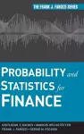 Probability and Statistics for Finance cover