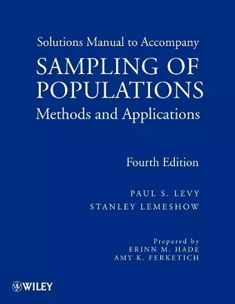 Sampling of Populations cover