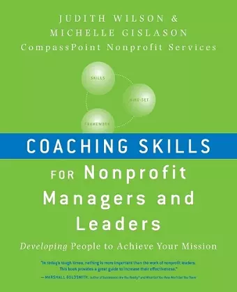 Coaching Skills for Nonprofit Managers and Leaders cover