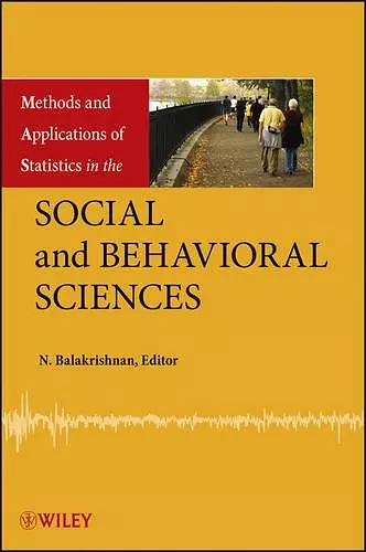 Methods and Applications of Statistics in the Social and Behavioral Sciences cover