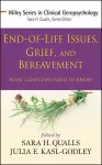 End-of-Life Issues, Grief, and Bereavement cover