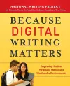 Because Digital Writing Matters cover