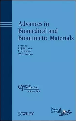 Advances in Biomedical and Biomimetic Materials cover