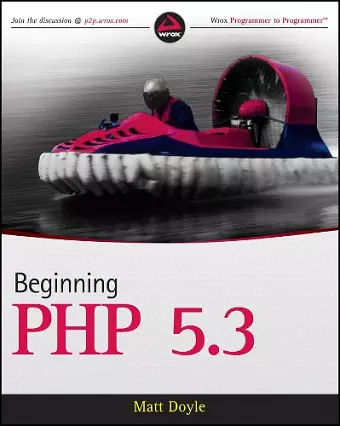 Beginning PHP 5.3 cover