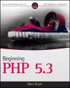 Beginning PHP 5.3 cover