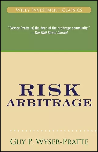 Risk Arbitrage cover