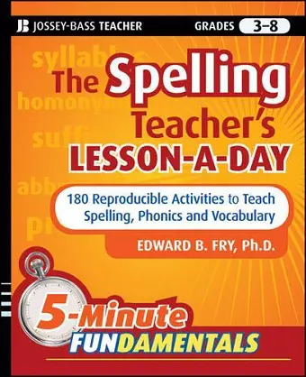 The Spelling Teacher's Lesson-a-Day cover