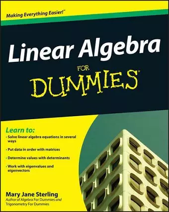 Linear Algebra For Dummies cover