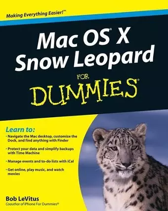 Mac OS X Snow Leopard For Dummies cover