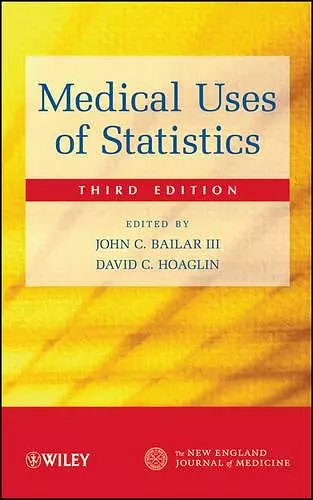 Medical Uses of Statistics cover