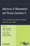 Advances in Bioceramics and Porous Ceramics II, Volume 30, Issue 6 cover