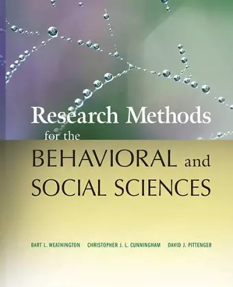 Research Methods for the Behavioral and Social Sciences cover