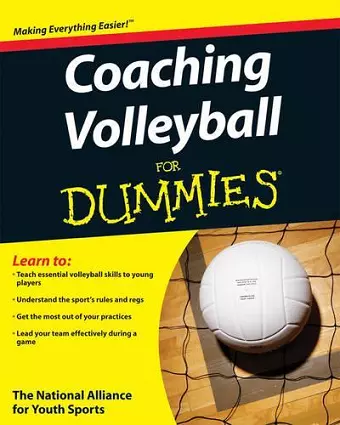 Coaching Volleyball For Dummies cover