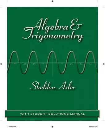 Algebra and Trigonometry cover