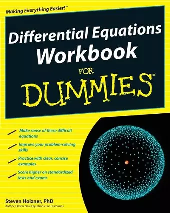 Differential Equations Workbook For Dummies cover