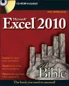 Excel 2010 Bible cover