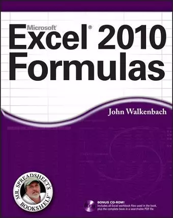 Excel 2010 Formulas cover