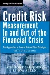 Credit Risk Management In and Out of the Financial Crisis cover