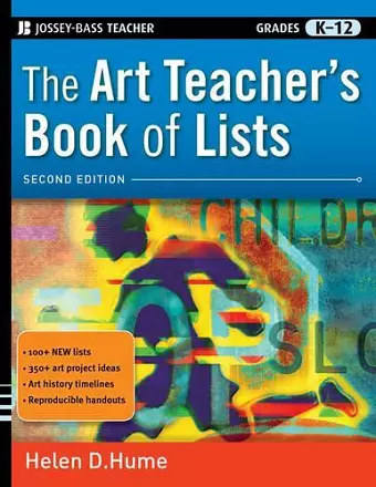 The Art Teacher's Book of Lists, Grades K-12 cover