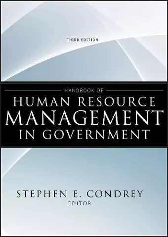 Handbook of Human Resource Management in Government cover