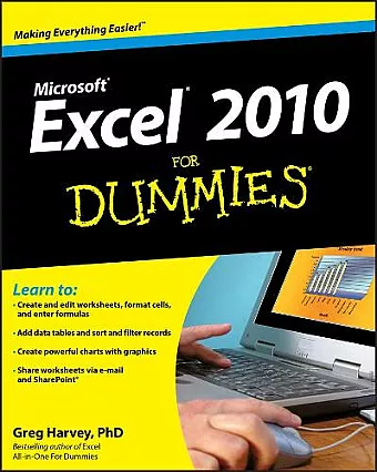 Excel 2010 For Dummies cover