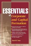 Essentials of Corporate and Capital Formation cover