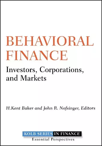 Behavioral Finance cover