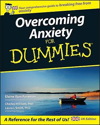 Overcoming Anxiety For Dummies, UK Edition cover