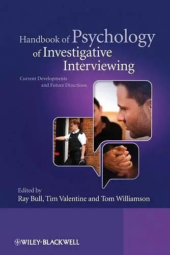 Handbook of Psychology of Investigative Interviewing cover