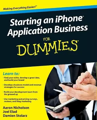 Starting an iPhone Application Business For Dummies cover