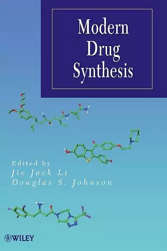 Modern Drug Synthesis cover