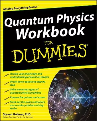 Quantum Physics Workbook For Dummies cover