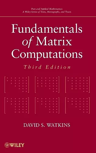 Fundamentals of Matrix Computations cover