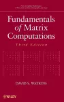 Fundamentals of Matrix Computations cover