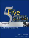 The Five Most Important Questions Self Assessment Tool cover