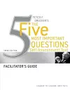 Peter Drucker's The Five Most Important Question Self Assessment Tool cover