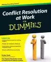 Conflict Resolution at Work For Dummies cover