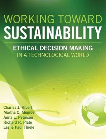 Working Toward Sustainability cover