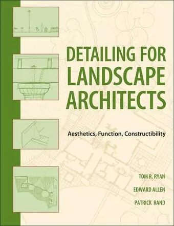 Detailing for Landscape Architects cover