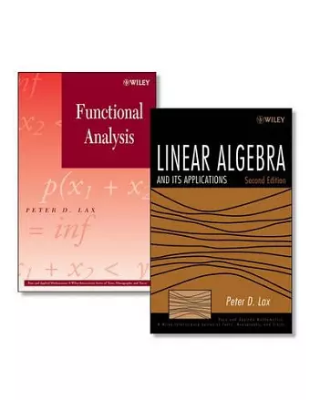 Linear Algebra and Its Applications, 2e + Functional Analysis Set cover