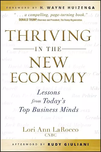 Thriving in the New Economy cover