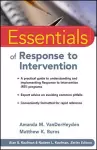 Essentials of Response to Intervention cover