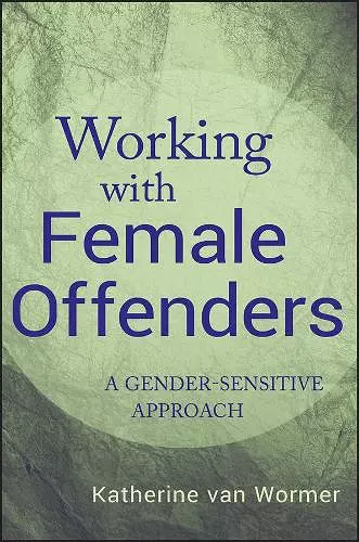Working with Female Offenders cover