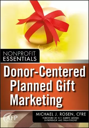 Donor-Centered Planned Gift Marketing cover