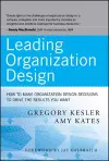 Leading Organization Design cover