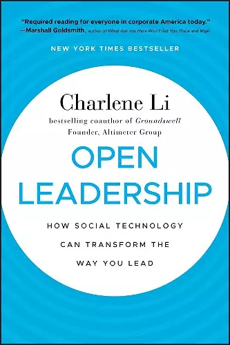 Open Leadership cover