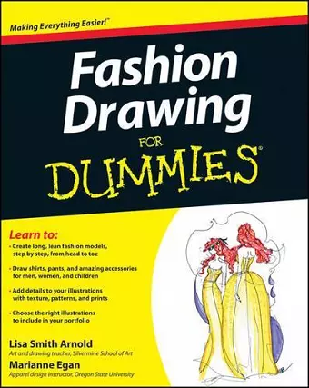 Fashion Drawing For Dummies cover